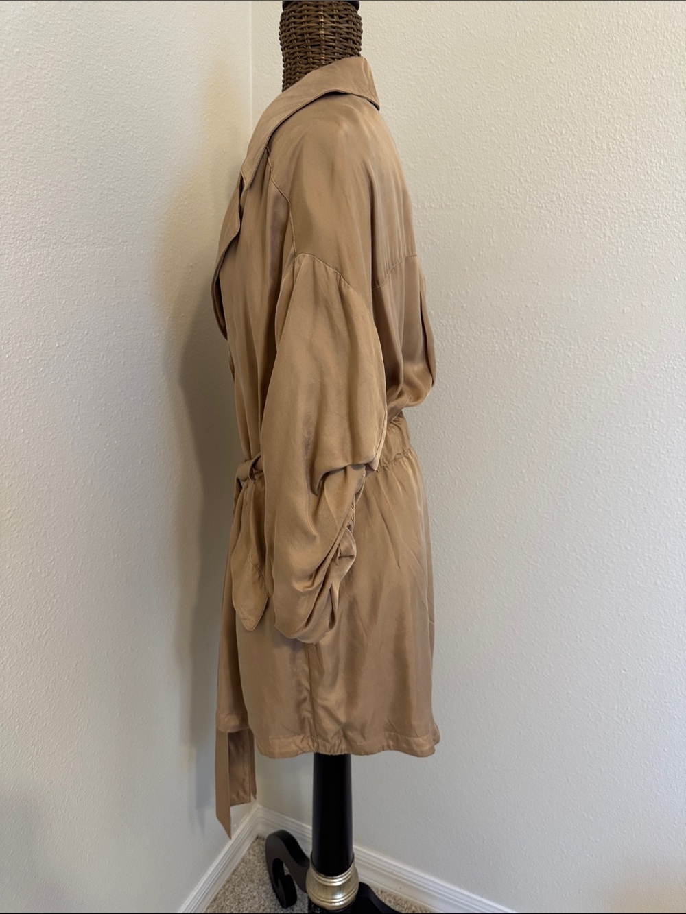 Cinq a Sept Kiera Trench Jacket M - Picture 4 of 12